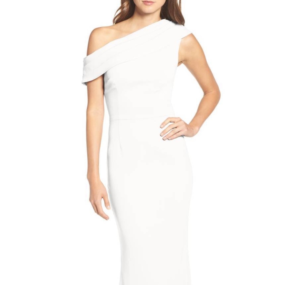 KATIE MAY One Shoulder Layla Gown